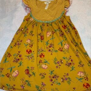 Matilda Jane Floral Yellow Dress